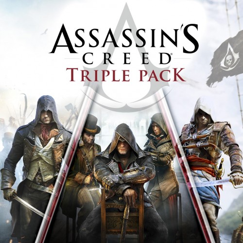 Assassin's Creed Triple Pack: Black Flag, Unity, Syndicate Xbox One & Series X|S (аренда аккаунта)