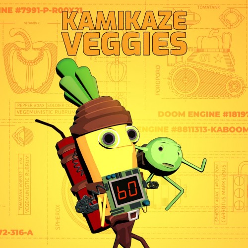 Kamikaze Veggies Xbox One & Series X|S (покупка на любой аккаунт / ключ) (США)